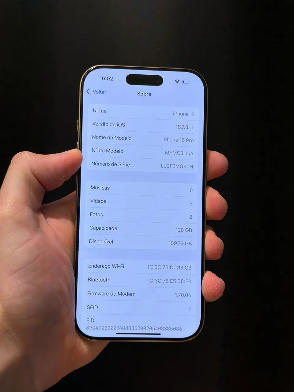 iPhone 16 Pro 128GB Desert - Foto 4