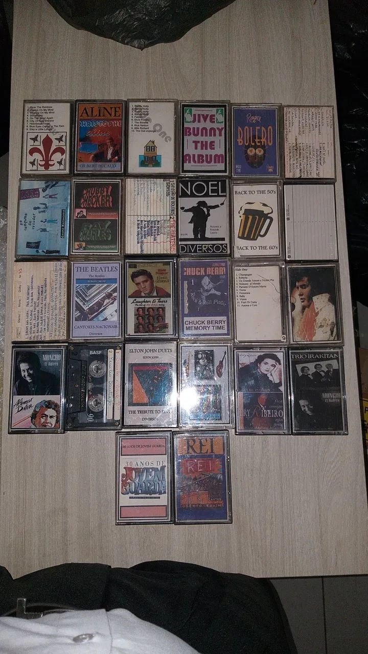 Cassetes para colecionadores.