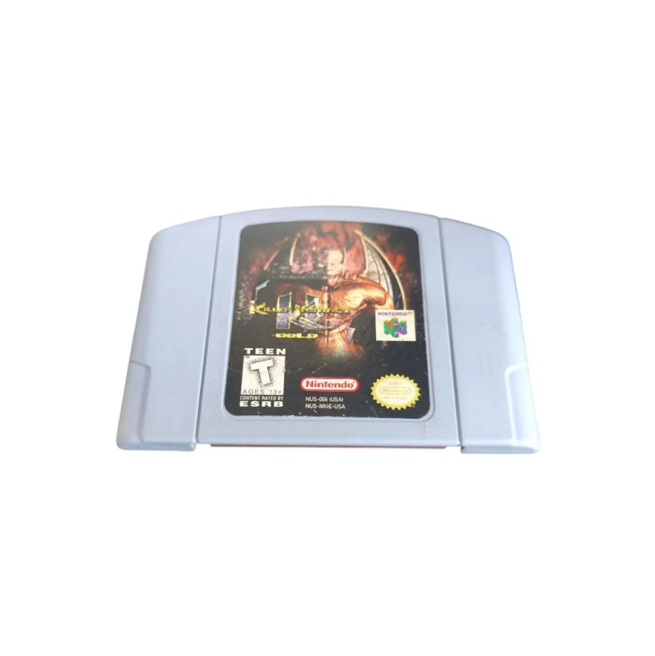 Jogo Killer Instinct Gold Nintendo 64 Original ( Sem a Carcaça de trás) - Foto 6