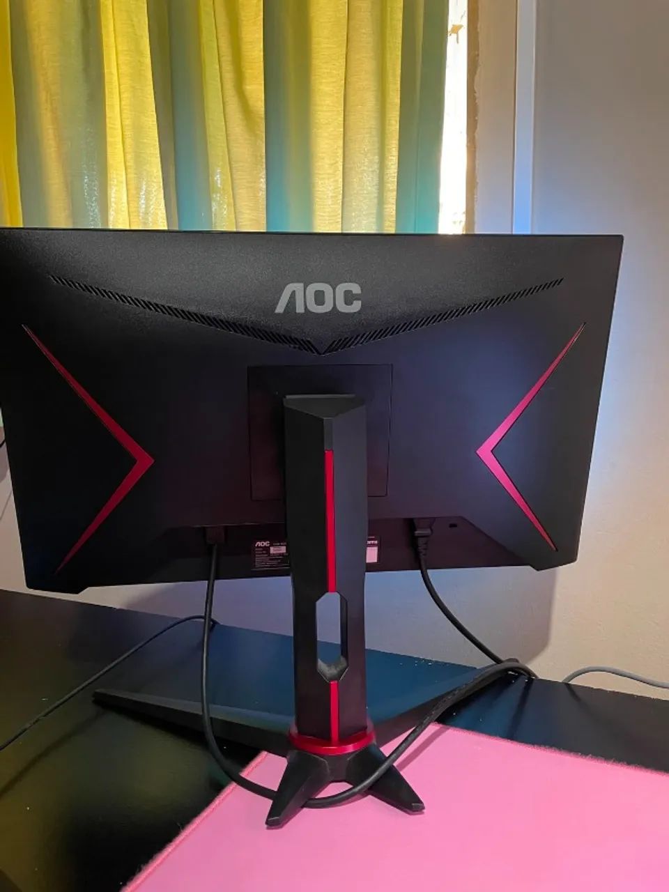 Monitor Gamer AOC 100HZ e 120HZ com Overclock (Com suporte Multiarticulado) - Foto 4