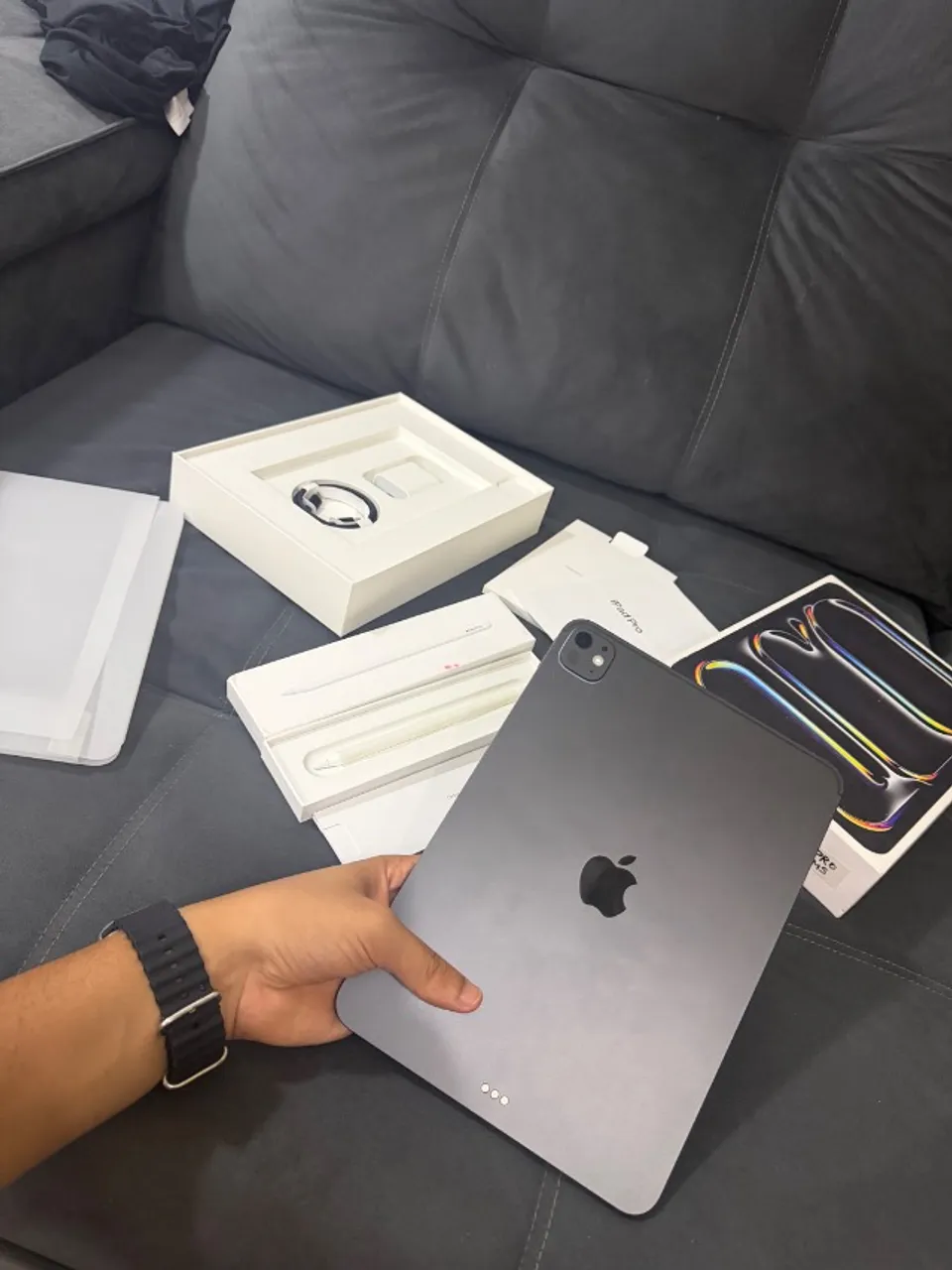 Ipad pro 11, m4, 256gb + apple pencil pro - Tablets e E-Readers