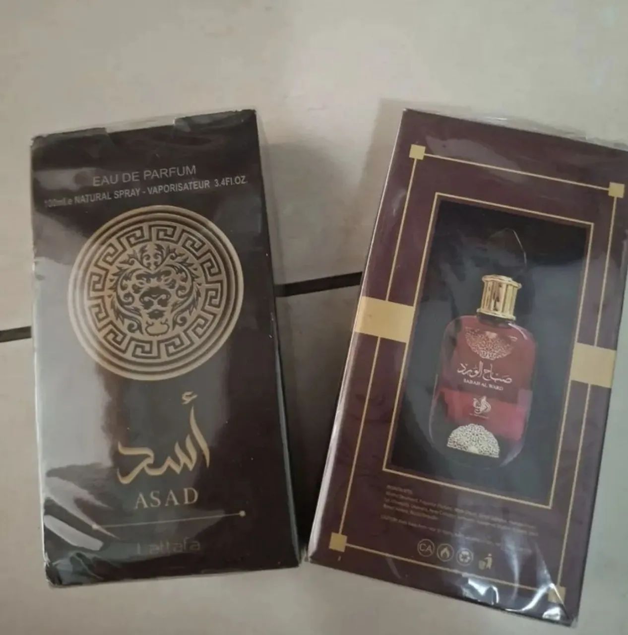 kit com duas colônias árabes com 100 ml cada 