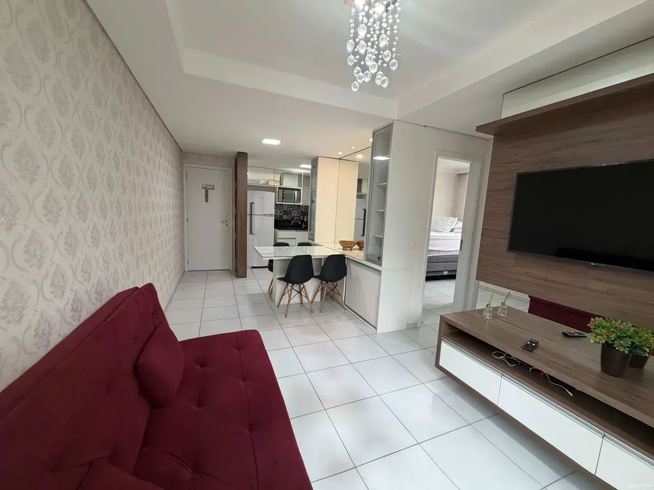 Apartamento mobiliado para aluguel em Vargem Grande  Florianópolis/SC - Foto 2
