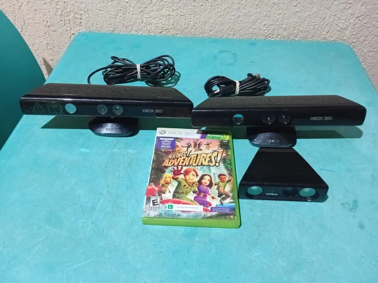 2 kinect de xbox 360 funcionando. 