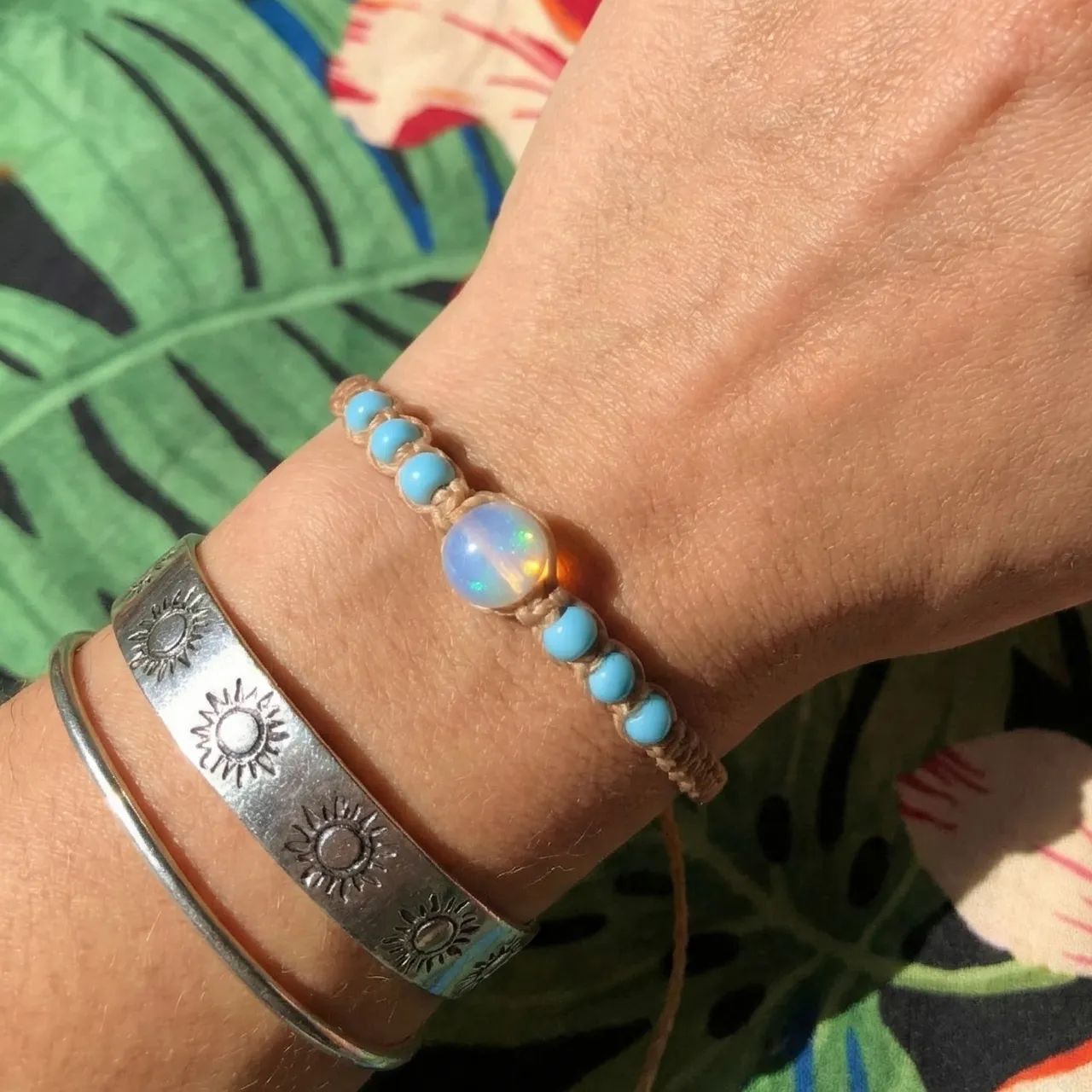 Pulseira Macramê Delicada