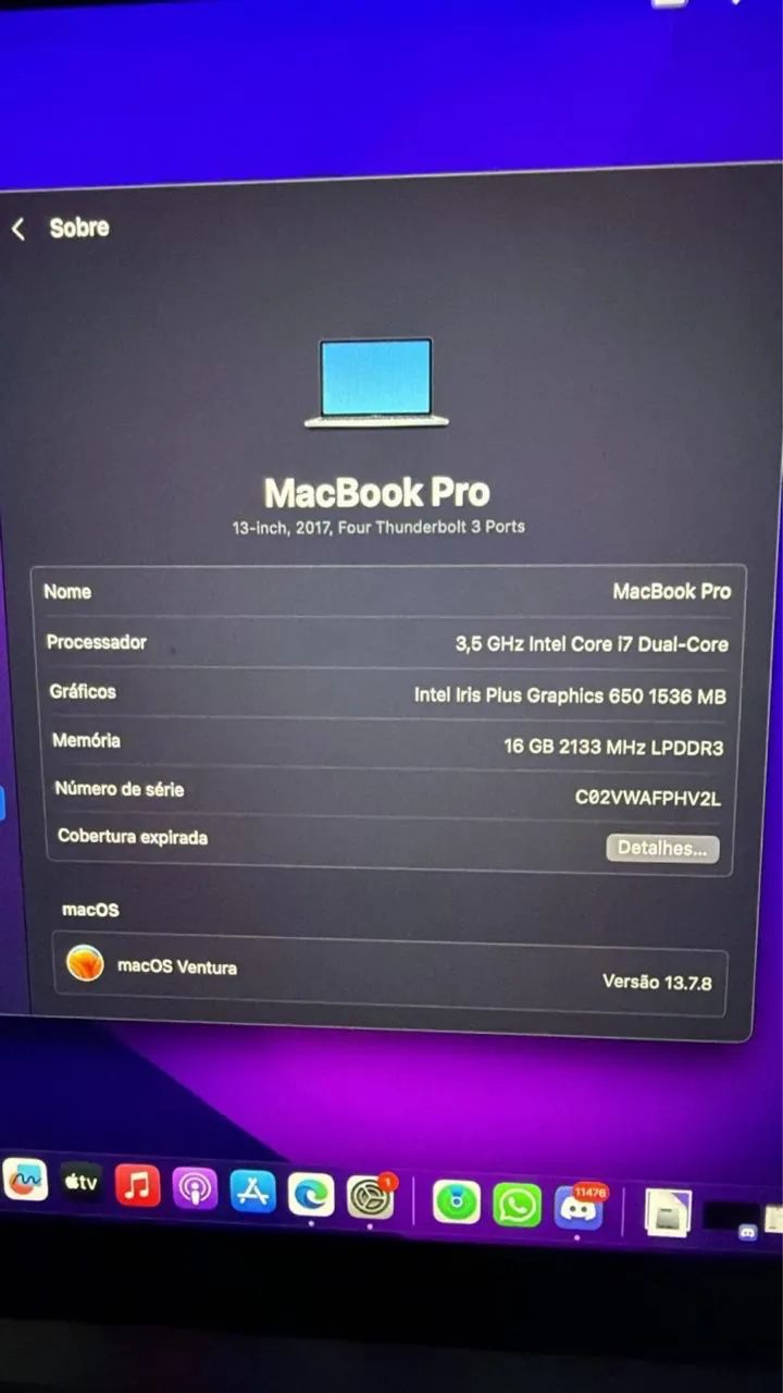 MacBook Pro 13? 2017 (Four Thunderbolt 3) - Foto 4