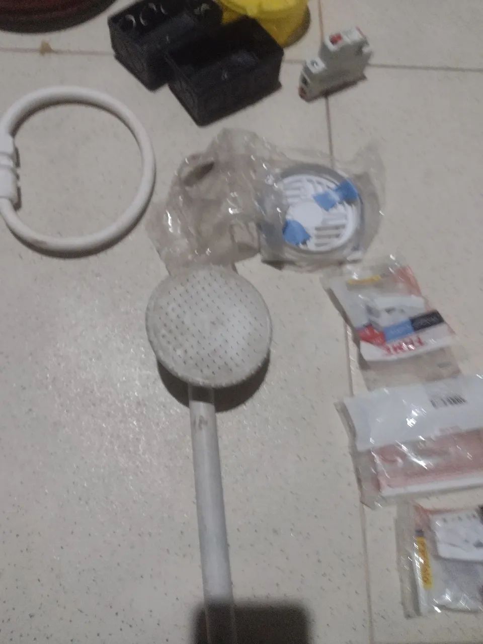 Interruptor paralelo com módulo, disjuntor, caixinhas e chicote e ralo de água 