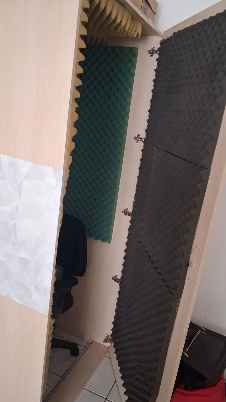 CABINE DE GRAVAÇÃO PROFISSIONAL - PRONTA PARA USO - Foto 3