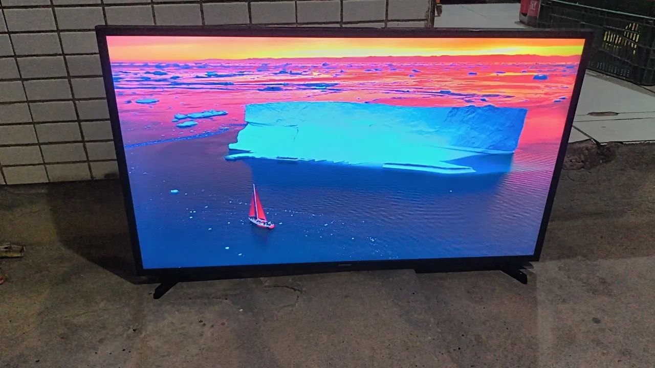 Tv Smart Samsung 43 Polegadas Tyzen Top de Verdade  - Foto 4