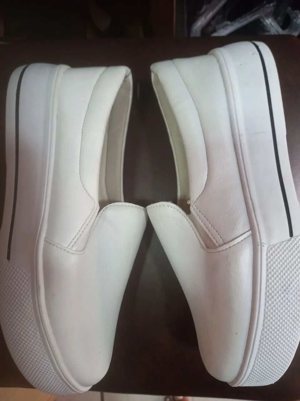 Sapato branco tam 37 - Foto 3