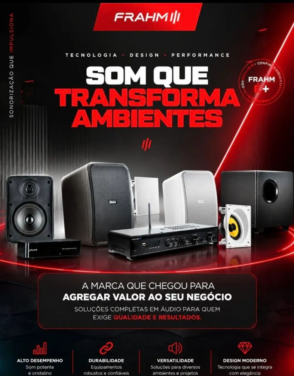 SISTEMA  DE SOM AMBIENTE
