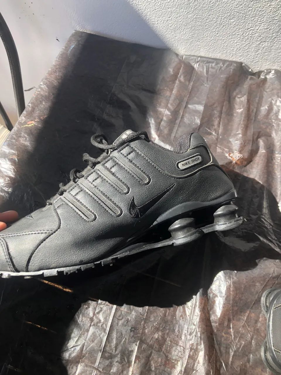 Nike Shox R4 Todo Preto 