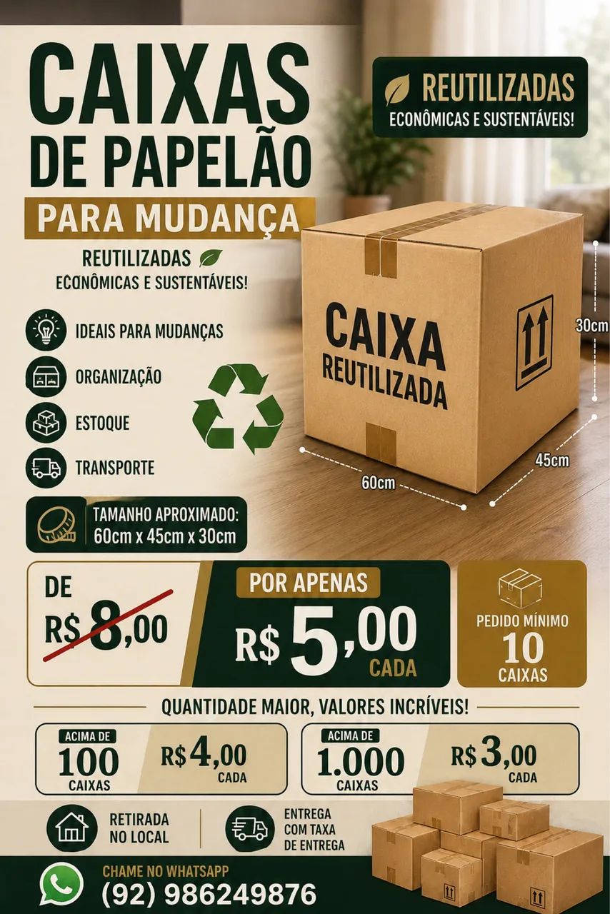 Caixas de papelão   - Foto 2