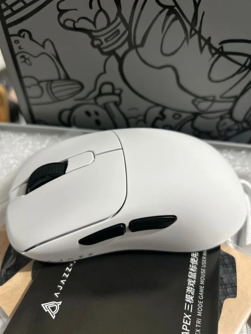  Mouse Gamer AJAZZ AJ159 APEX Sem Fio Tri-Mode - Foto 2