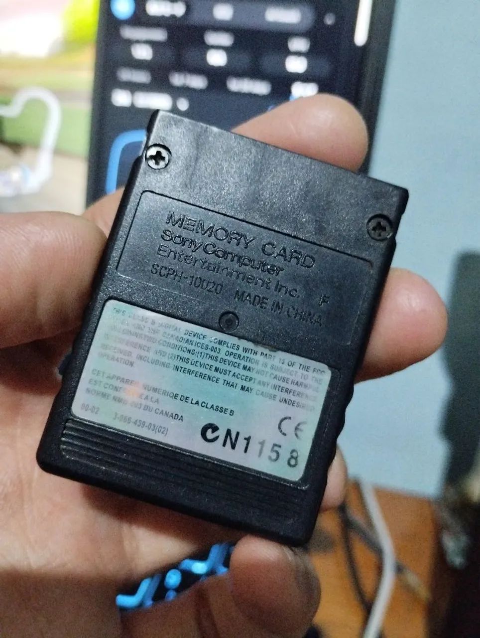 DUPLA MEMORY CARD PS2 PLAYSTATION 2  - Foto 3