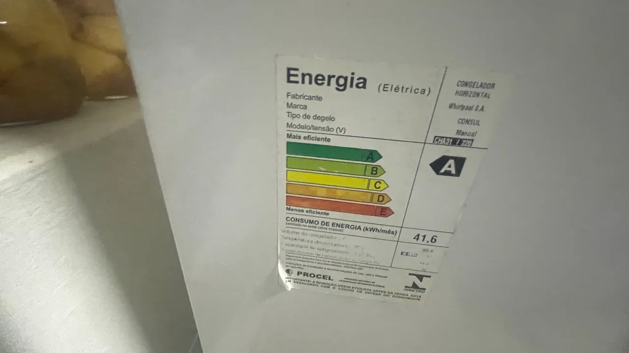 Freezer 305 lts Consul Horizontal - Geladeiras e Freezers - Rubem
