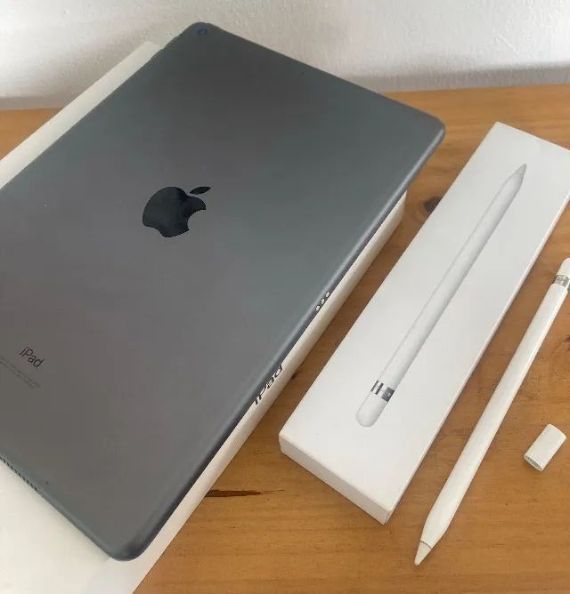 iPad 9ª Geração 64 GB + Apple Pencil Original, com caixas e NFs - Foto 2
