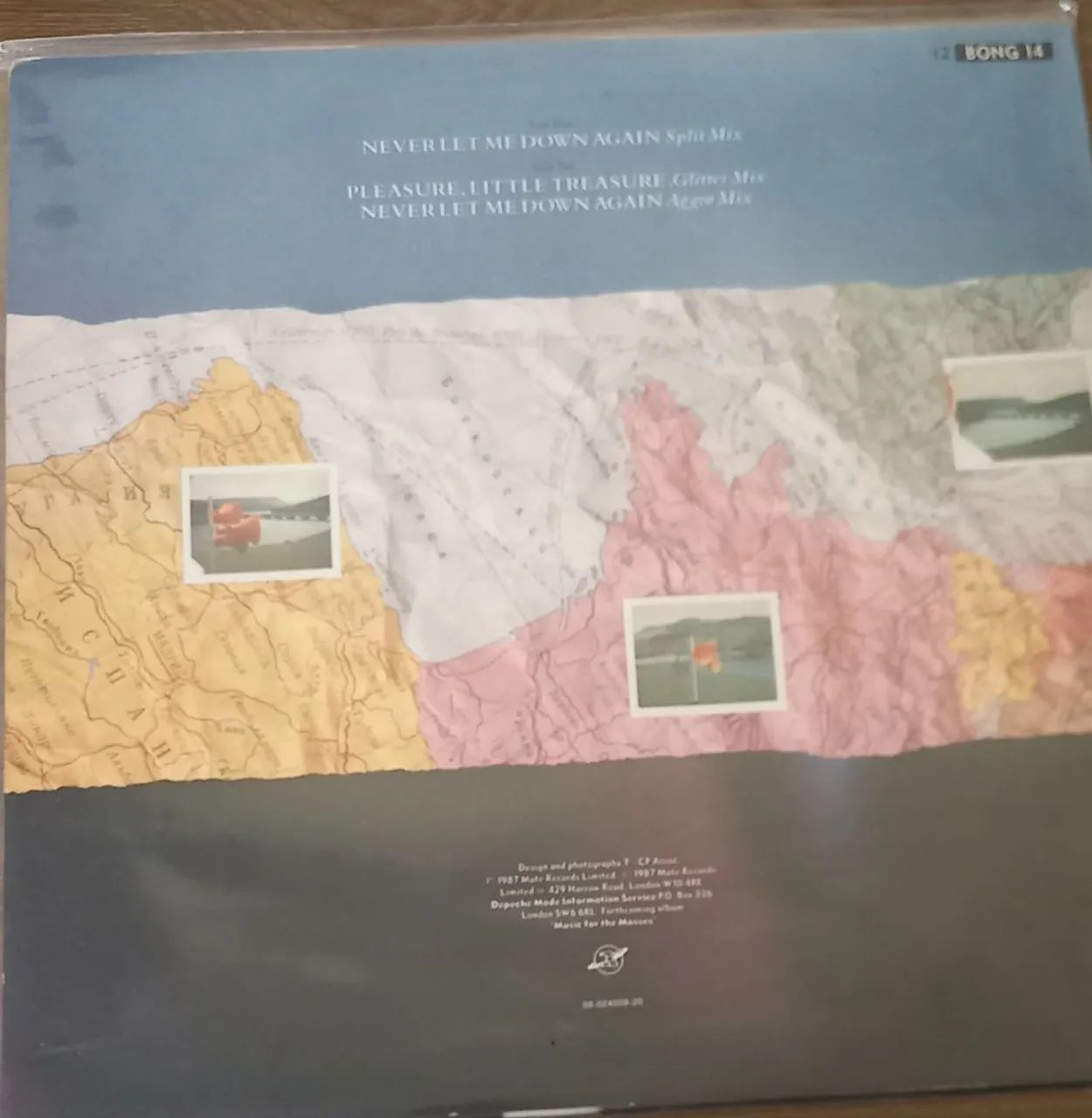 Lp Depeche Mode- Never let me down Again- 12" - Foto 2