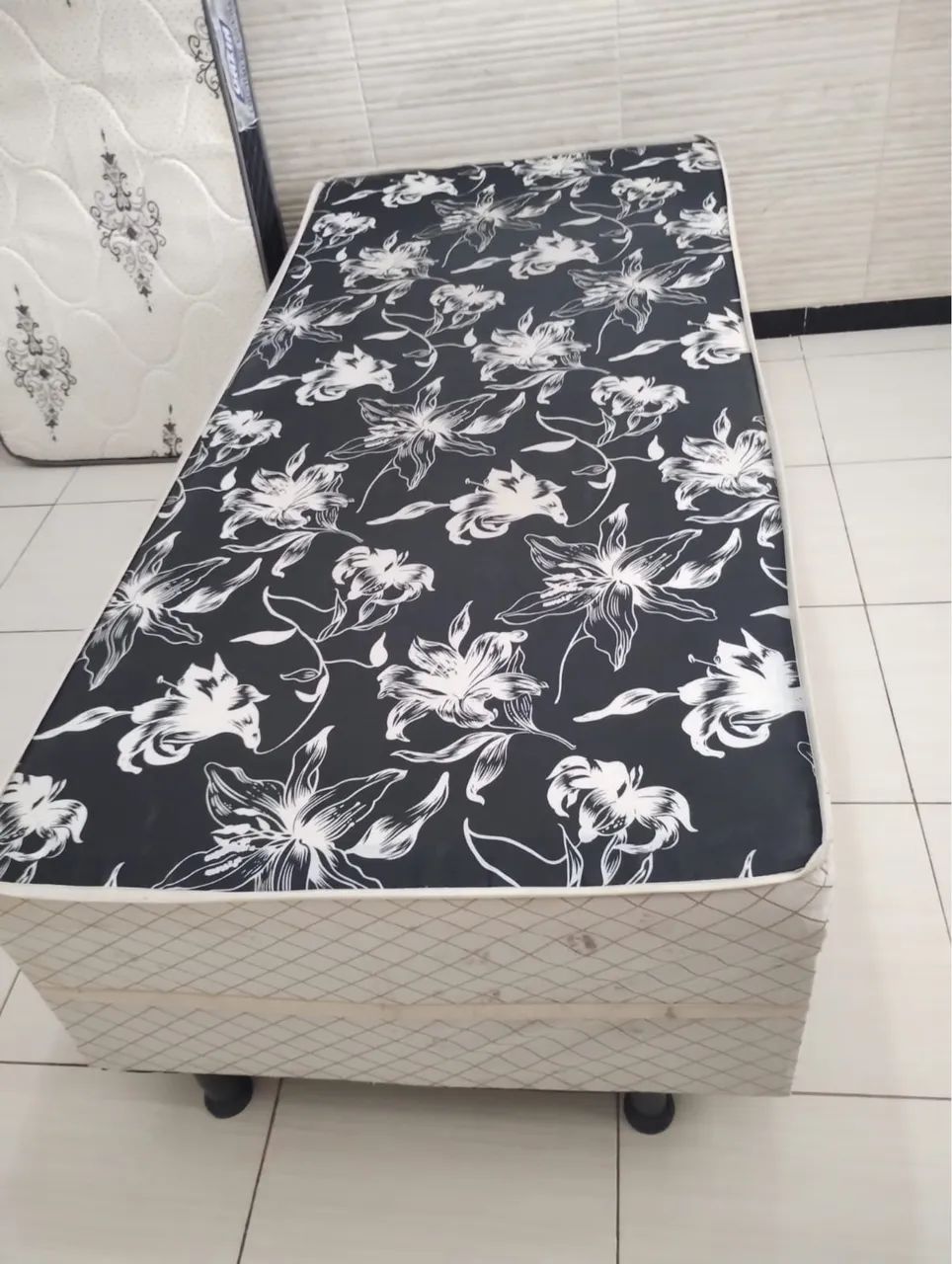 Cama box solteiro sem colchão  - Foto 2