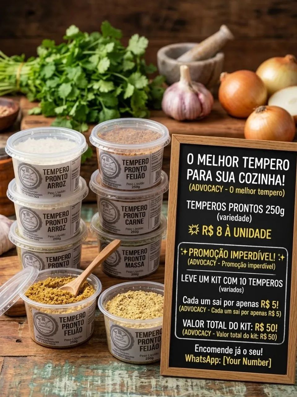 Tempero Caseiro Pronto - Praticidade e Sabor Para Sua Cozinha!<br> - Foto 2