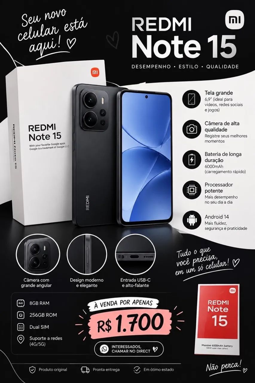 RedMi note 15