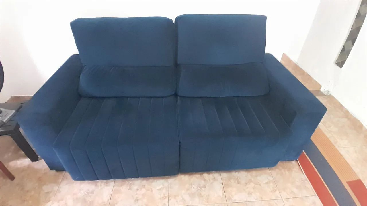 Vendo sofá 3 lugares retrátil 