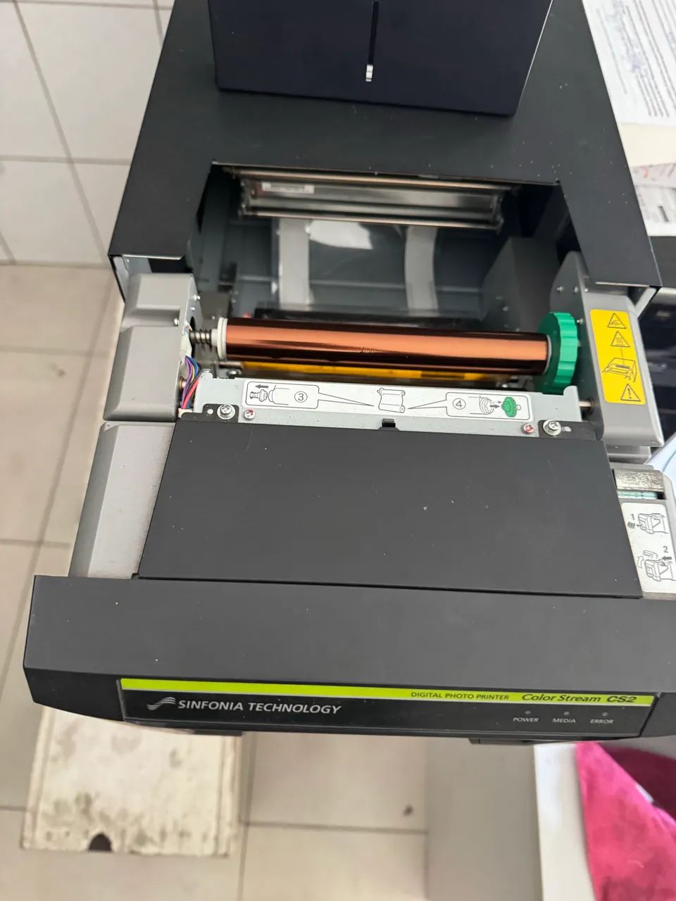 Impressora  Fotográfica térmica Sinfonia CS2 - Foto 3