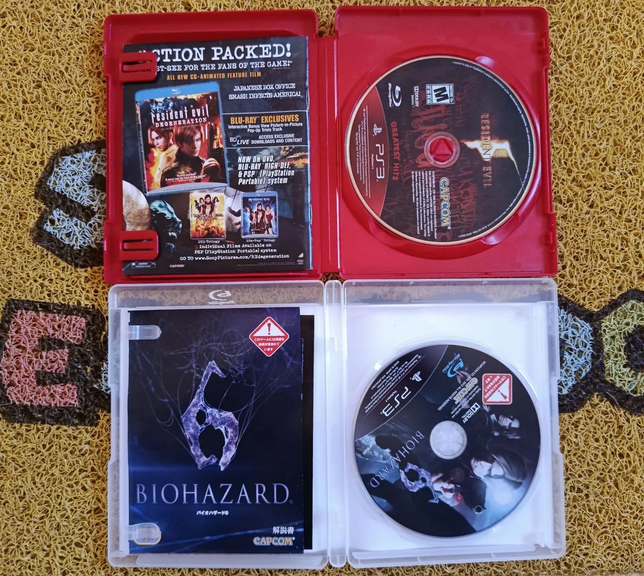 Resident Evil 5 e 6 (kit) play 3 original  - Foto 2