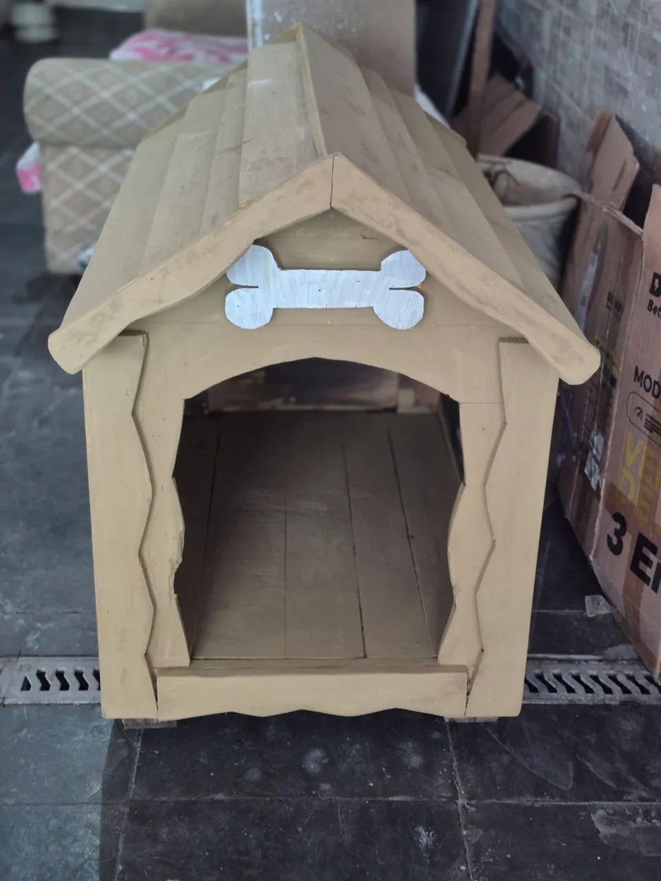 CASA DE MADEIRA PARA  CACHORRO