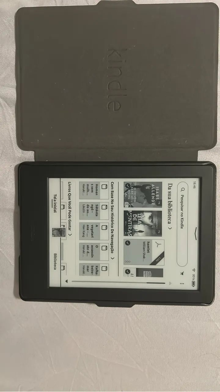 Kindle 8ª geração (versão sem luz de fundo)