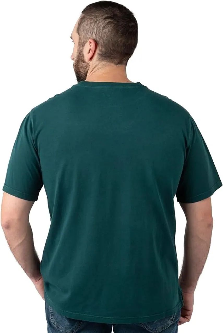 Camiseta Field & Stream com bolso frontal 100% algodão