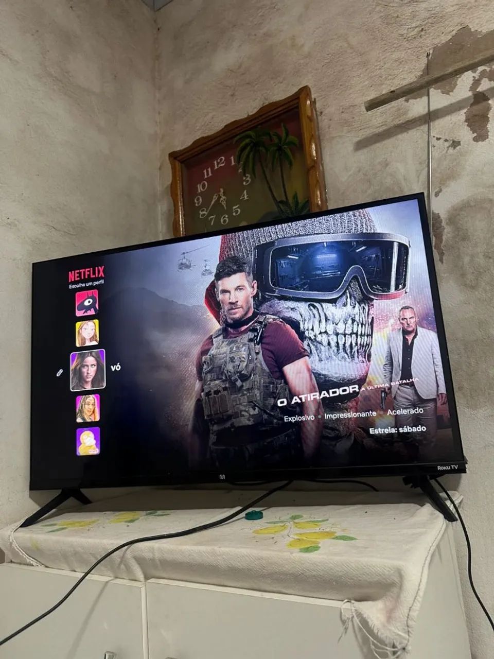 Smartv 32 Roku semi nova  - Foto 3
