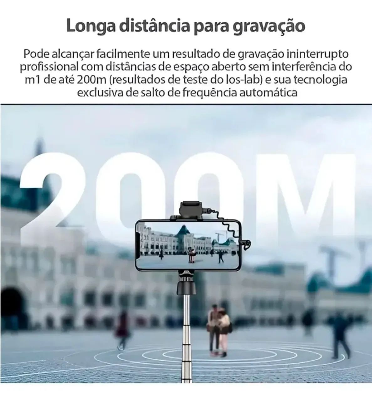 Microfone lapela Hollyland Lark M1 Duo - novo na caixa  - Foto 4
