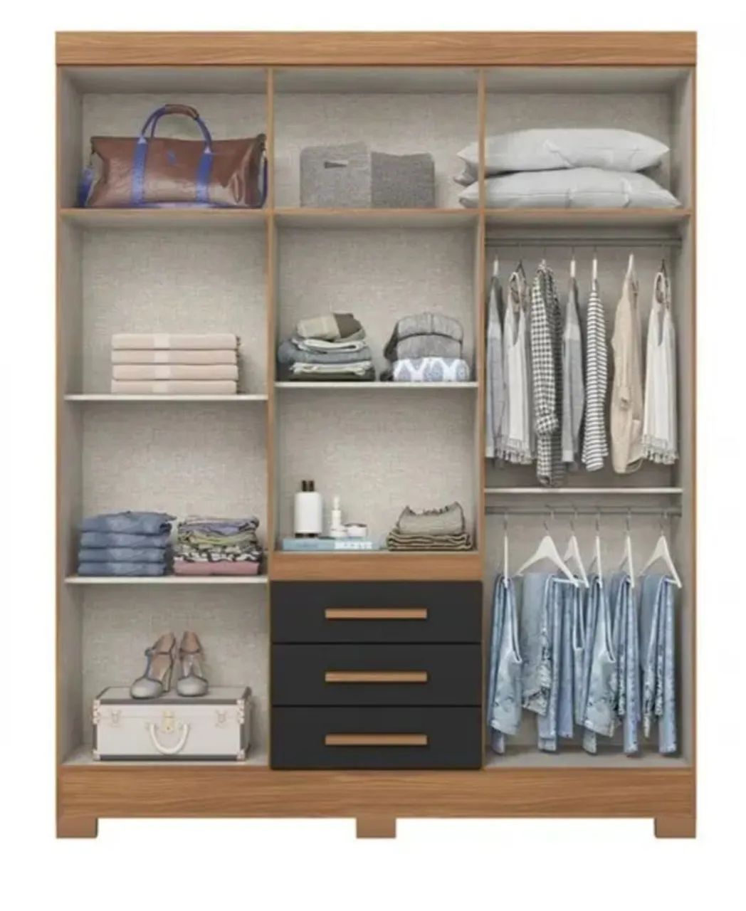 Guarda roupa 4 portas  - Foto 3