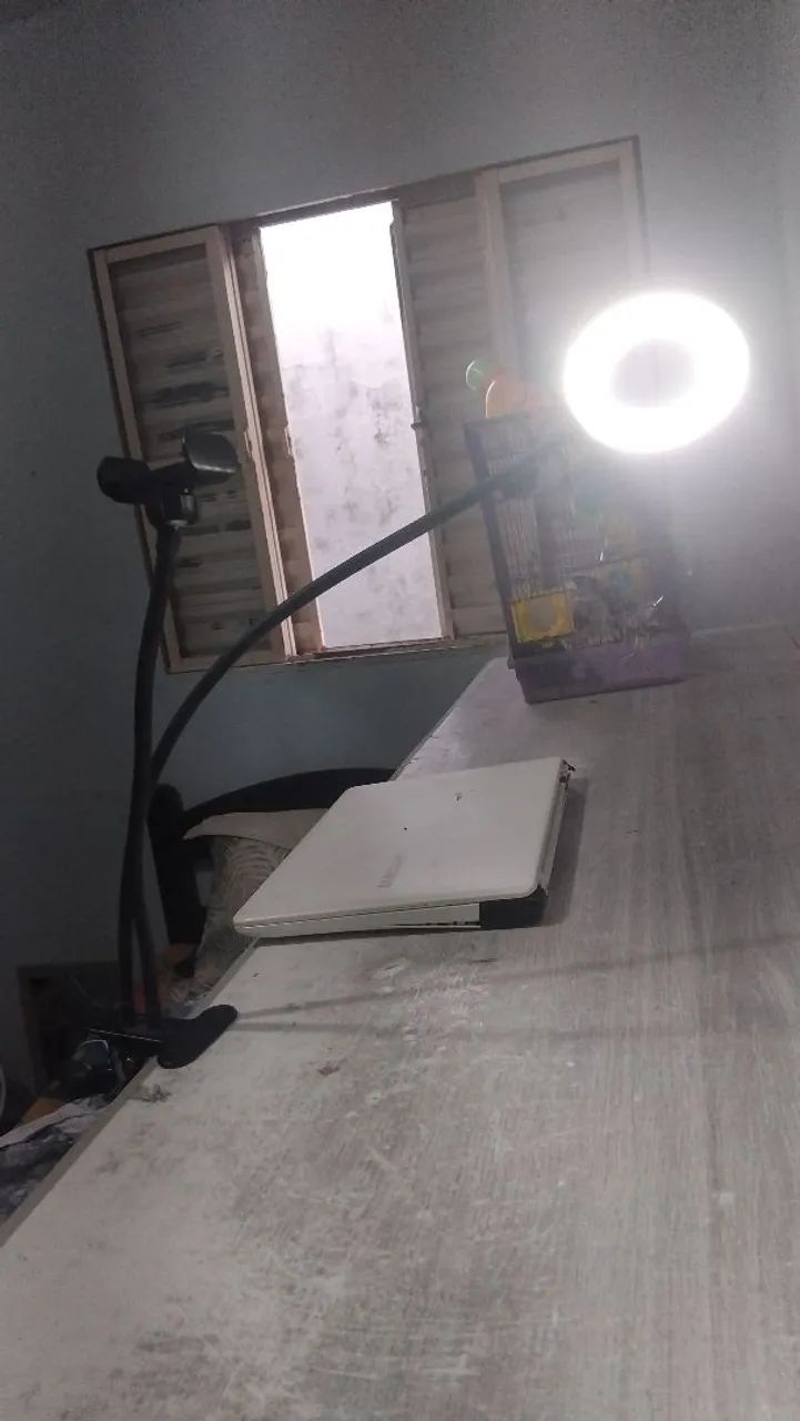 Ringlight de mesa com suporte para telefone  - Foto 4