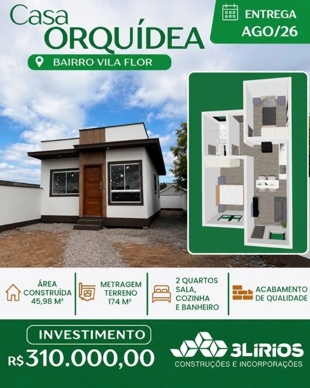 Casa á venda! 