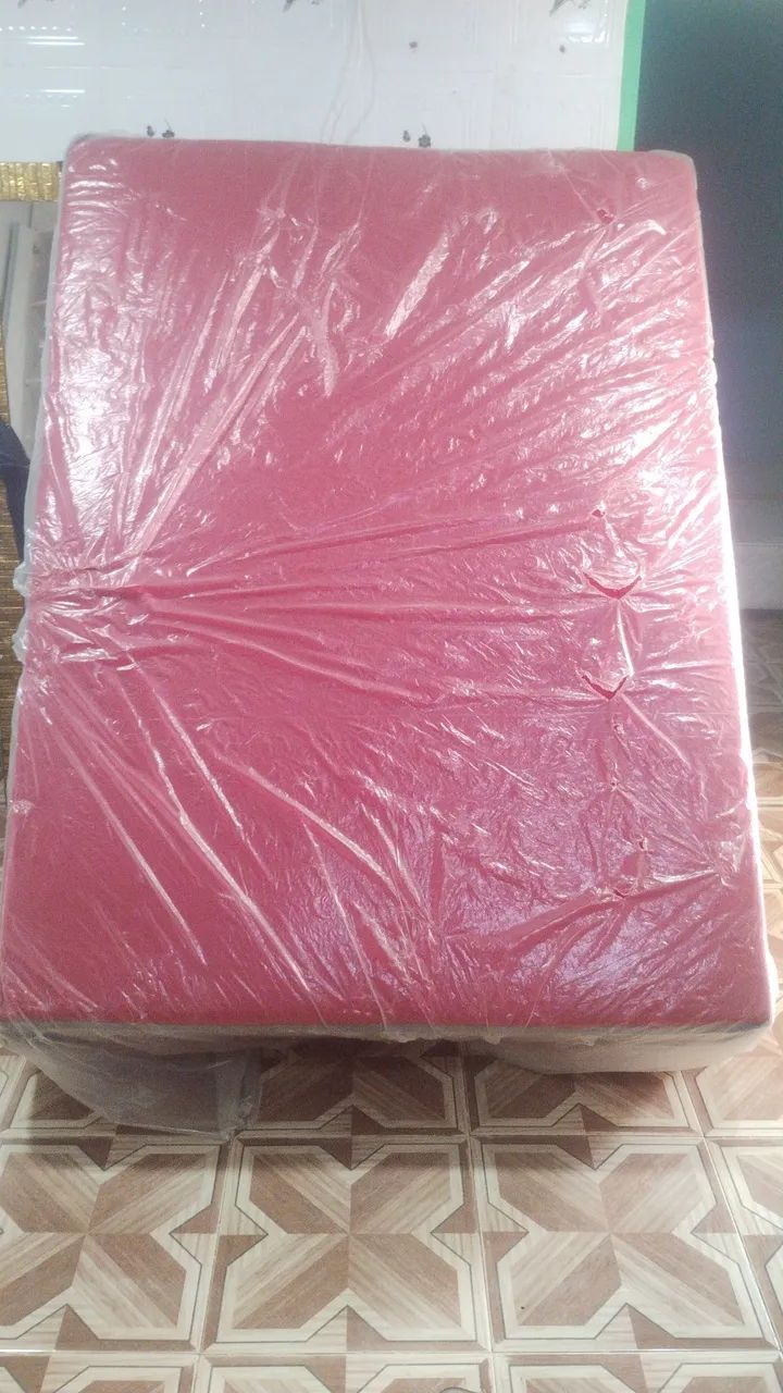 Cama Box Casal de Espuma NOVA ENTREGO  - Foto 2
