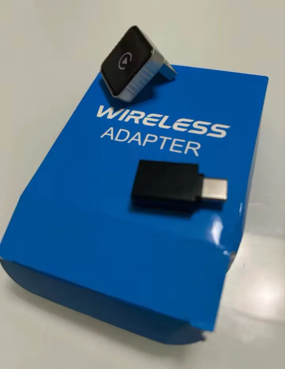 Adaptador Wireless Apple CarPlay e Android Auto Sem Fio Plug & Play Universal