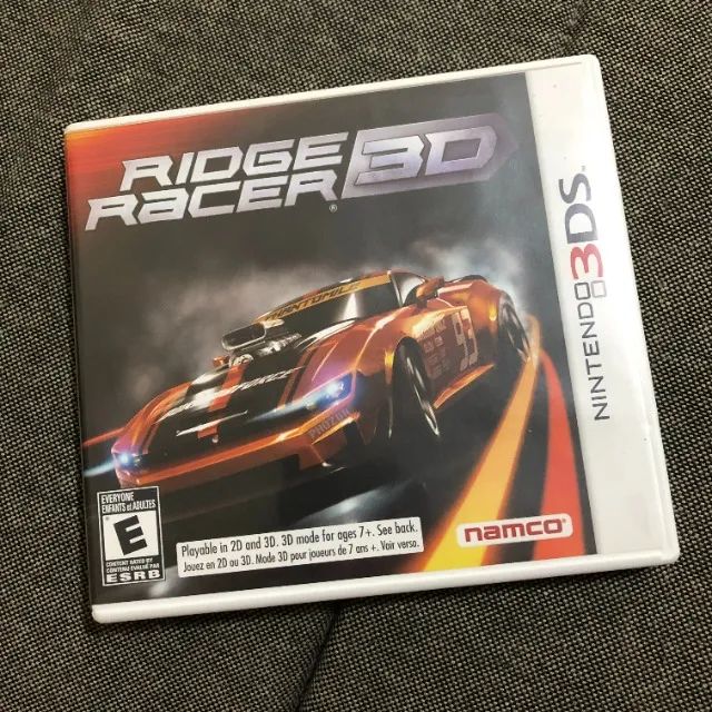 Ridge Racer 3D Nintendo 3DS Original Completo Americano - Jogos de Ridge Racer 3D Nintendo 3DS Original Completo Americano - Jogos de