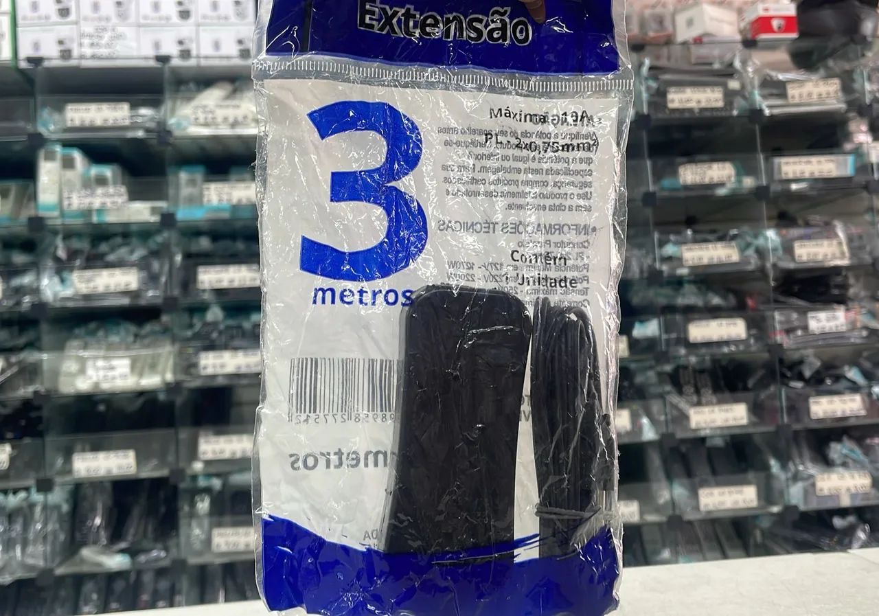 Filtro de linha extensão para tomada  - Foto 4