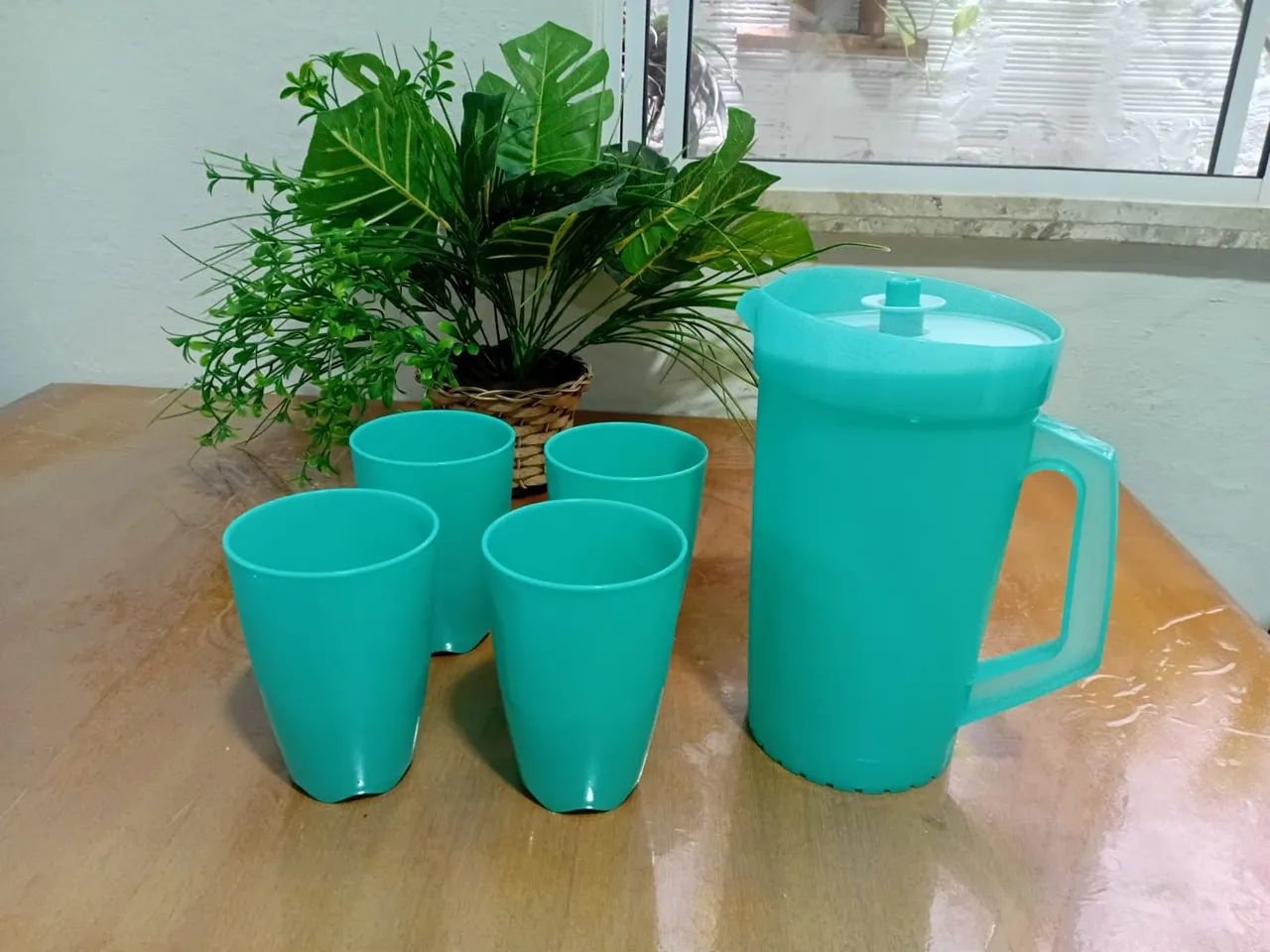 Conjunto de Jarra e Copos Tupperware  - Foto 3