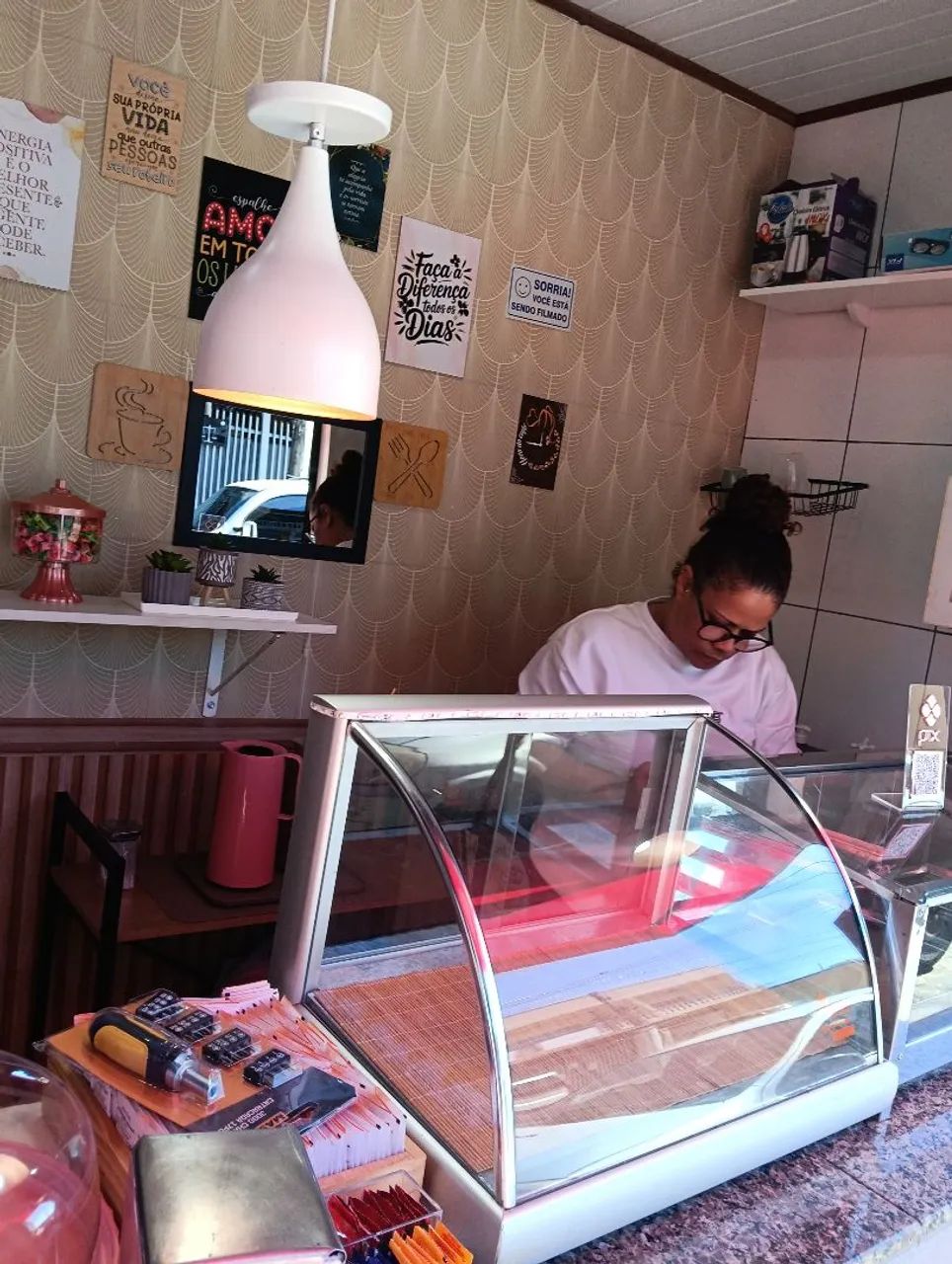Vendo mini loja de salgados e cafe - Foto 2