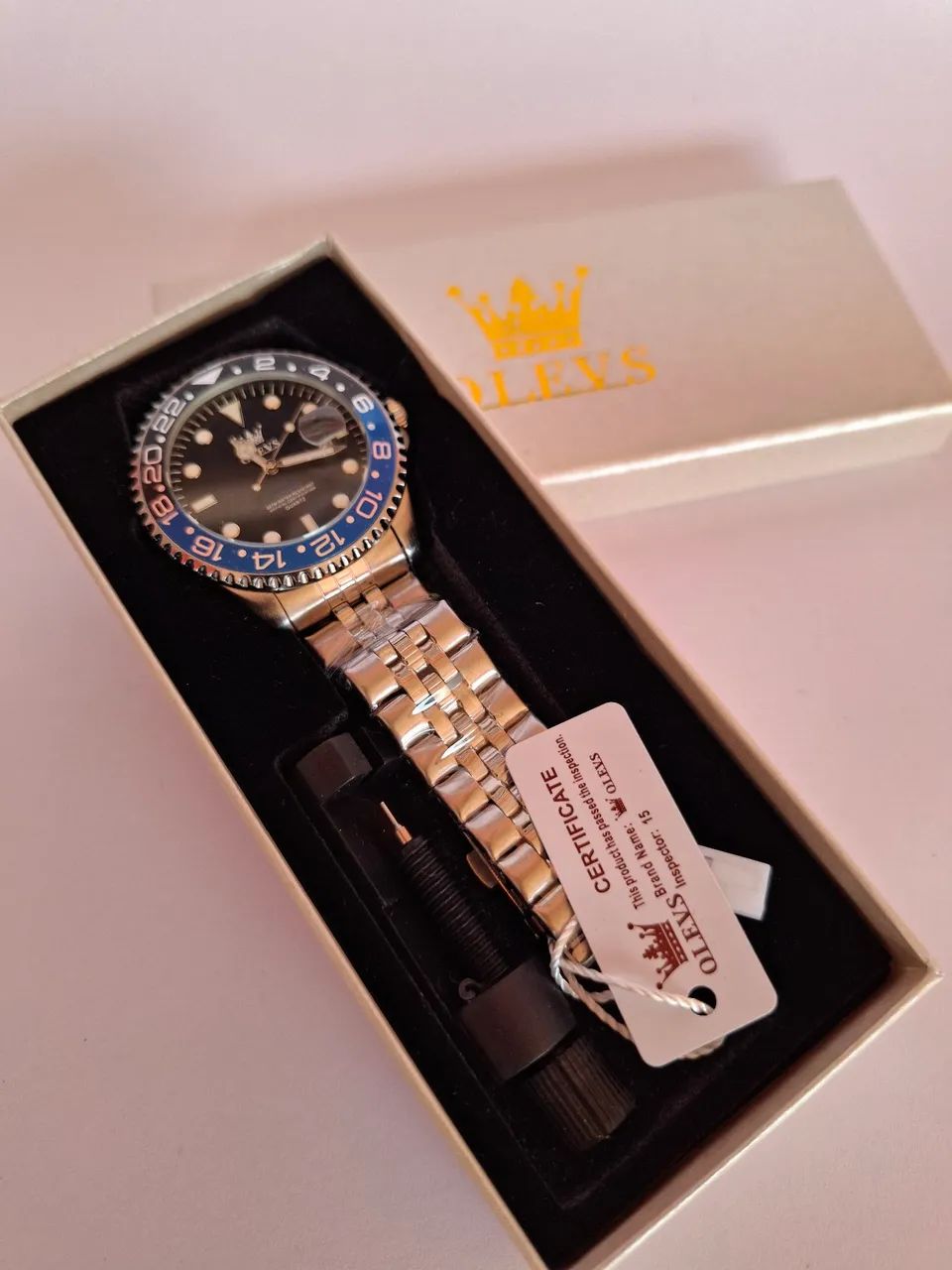Relógio Olevs Modelo 5657 Masculino de Luxo - Foto 2