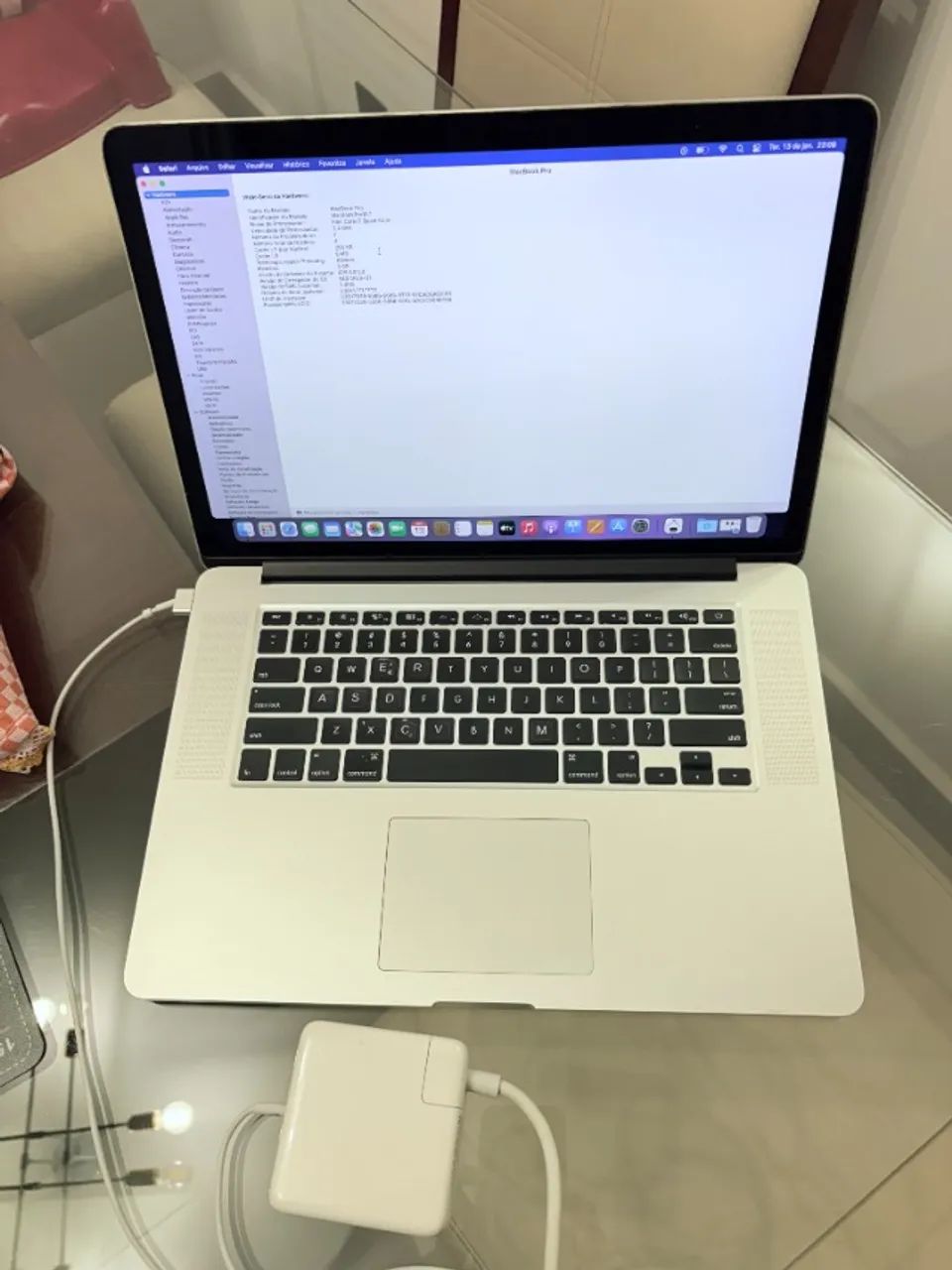 Macbook Pro Retina A1398 15 I7 8gb Ram Ssd256gb - Notebooks