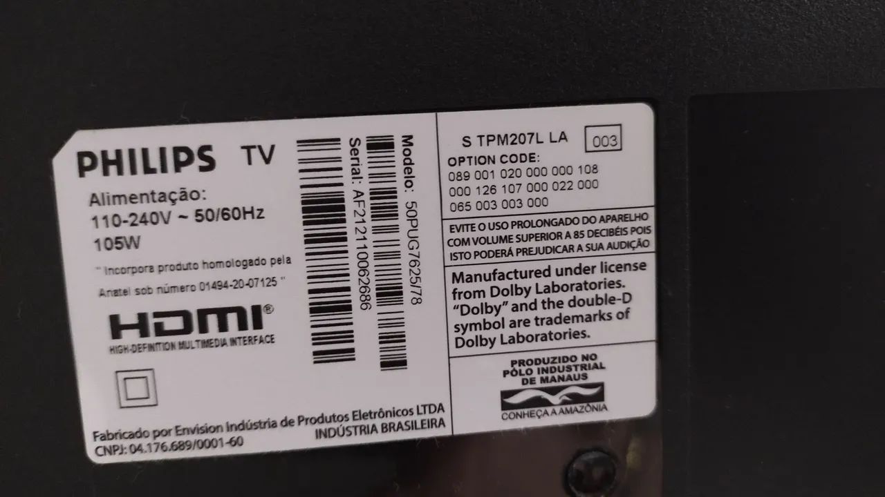 Tv Philips 50 polegadas  - Foto 5