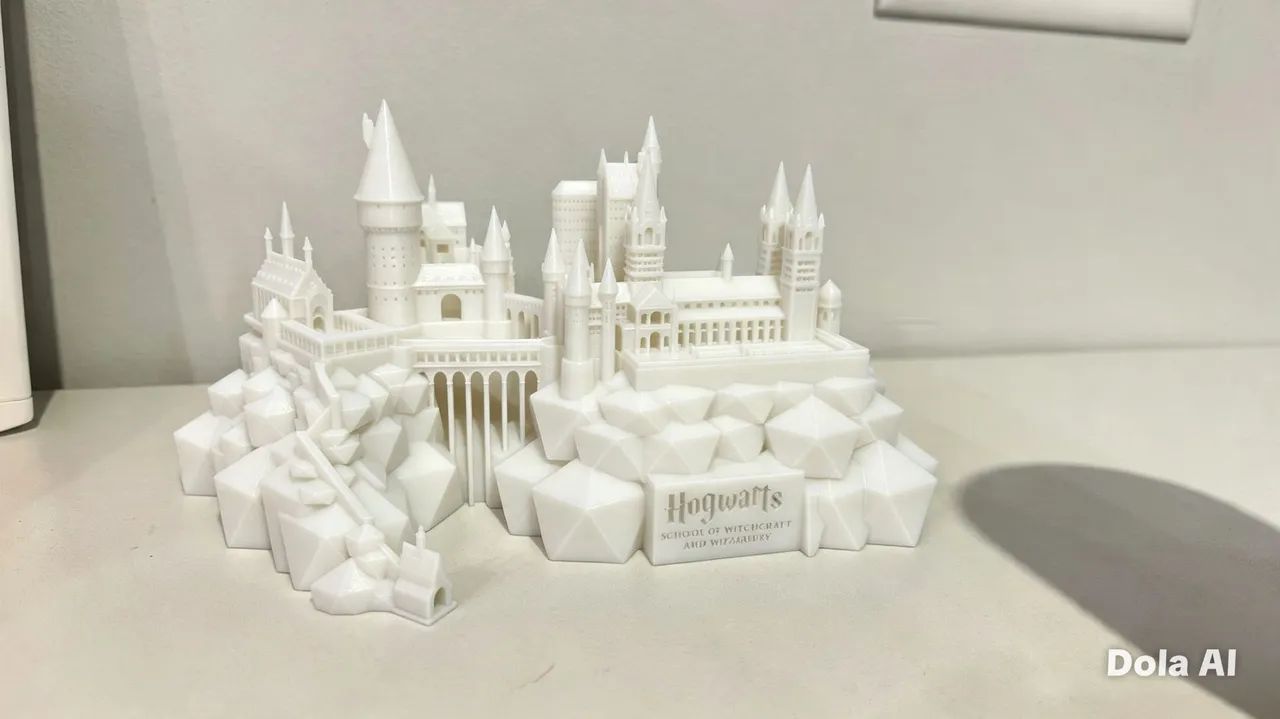 Castelo do Harry Potter Hogwarts 3D - Foto 2