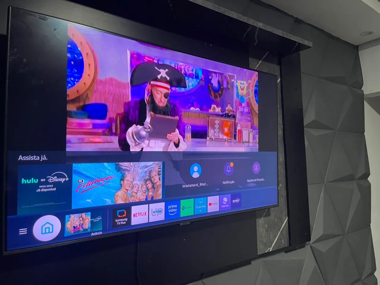Tv smart Samsung 50 polegadas 4K c/ Xbox e Alexa integrado