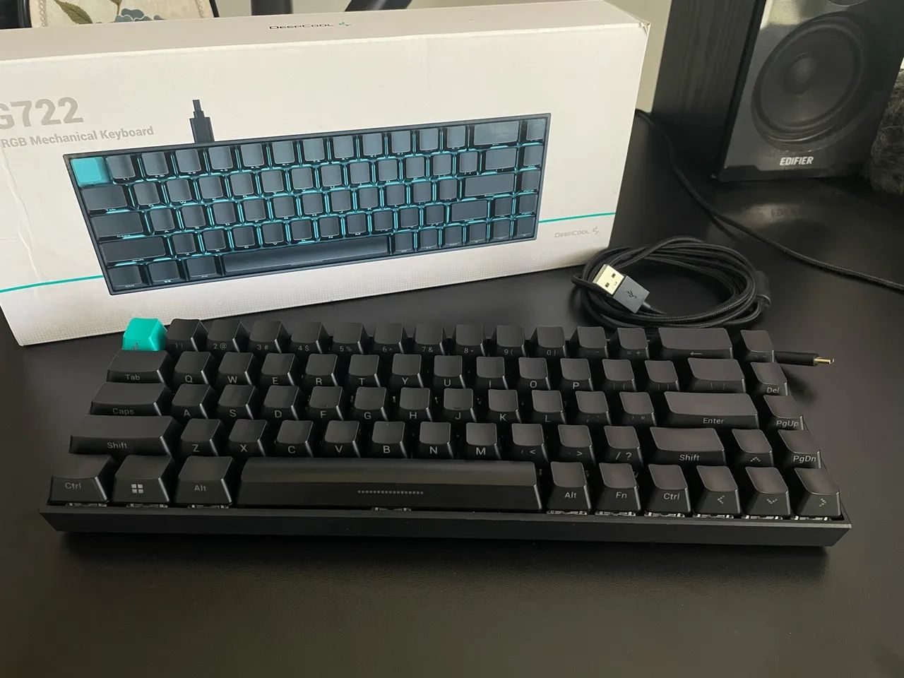 Teclado Mecânico - DeepCool KG722 RGB - Foto 5