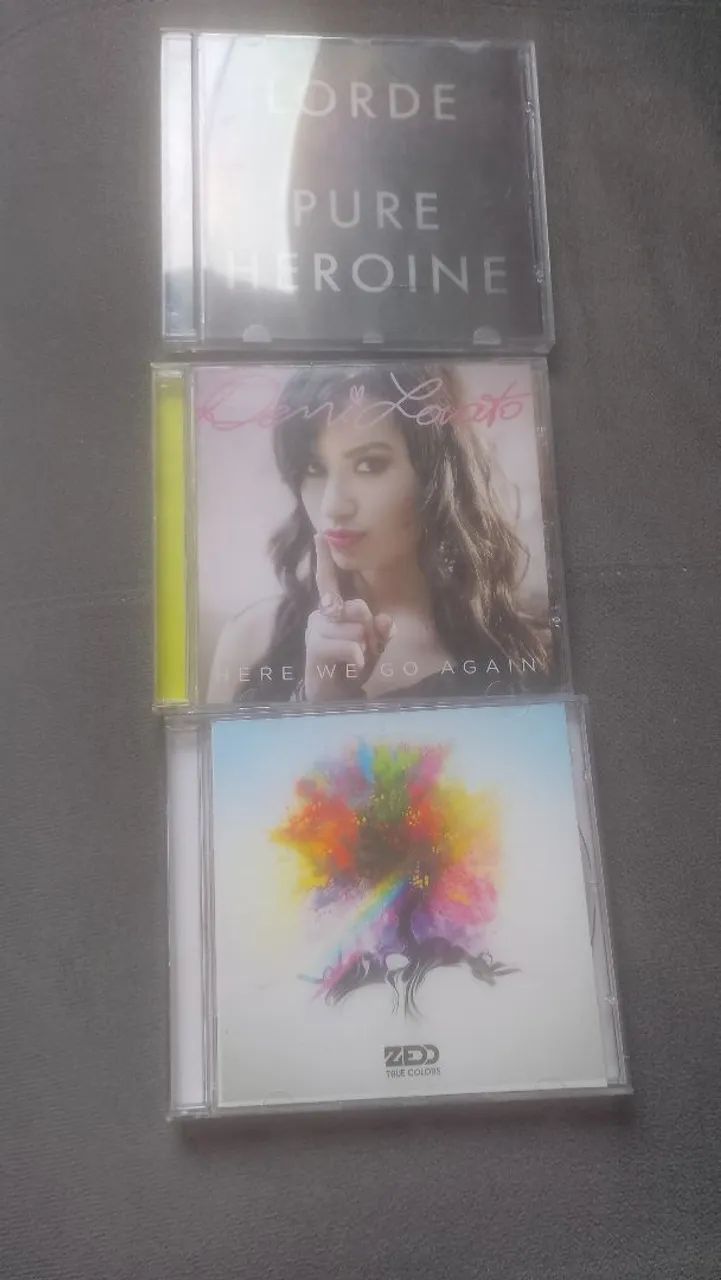 Cds variados Demi Lovato,lorde,zedd - Foto 3
