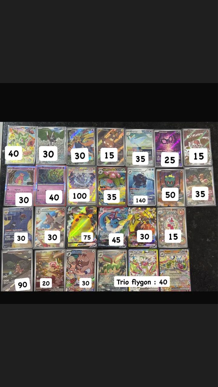 Cartas Pokémon variadas - todas Nm  - Foto 3